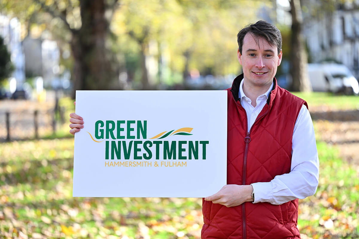 Cllr Rowan Ree, H&F Cabinet Member for Finance and Reform, unveiled the new investment offer on Wednesday 15 November