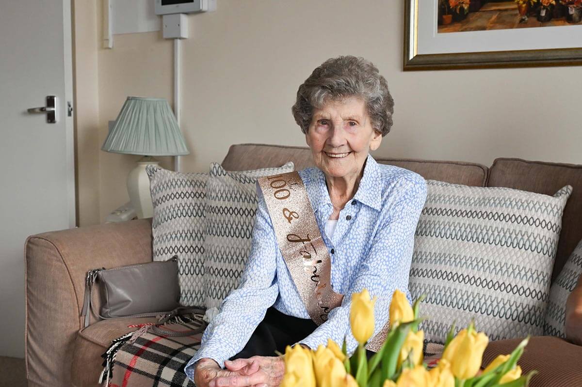 Lil Francis will be celebrating her milestone 100th birthday on 11 April