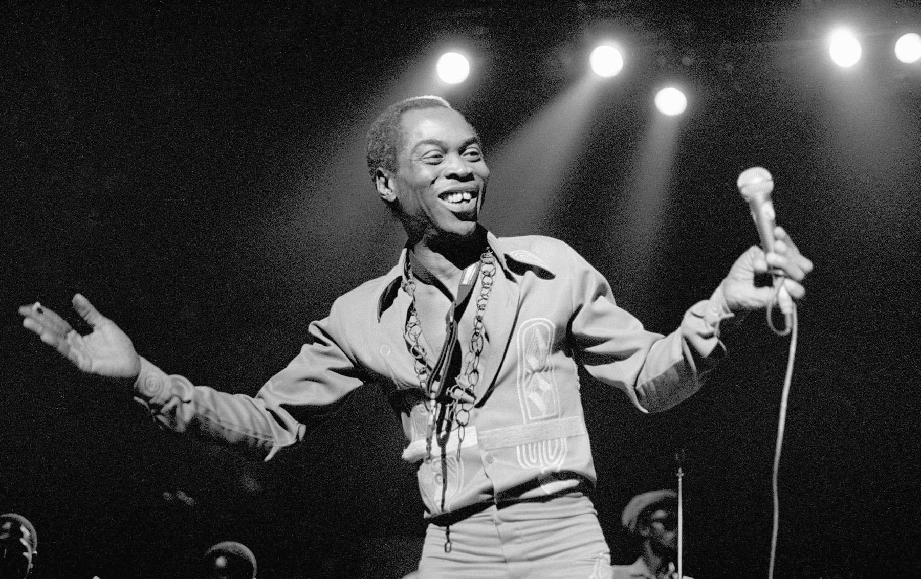 Fela Kuti toured Europe and the United States throughout the 1980s.