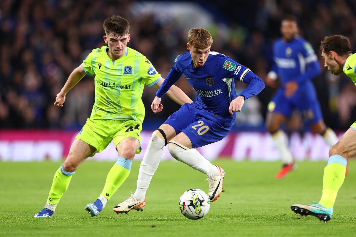 Chelsea midfield Cole Palmer is firmly a fans' favourite and put on another outstanding performing in the win over Blackburn Rovers in the League Cup.