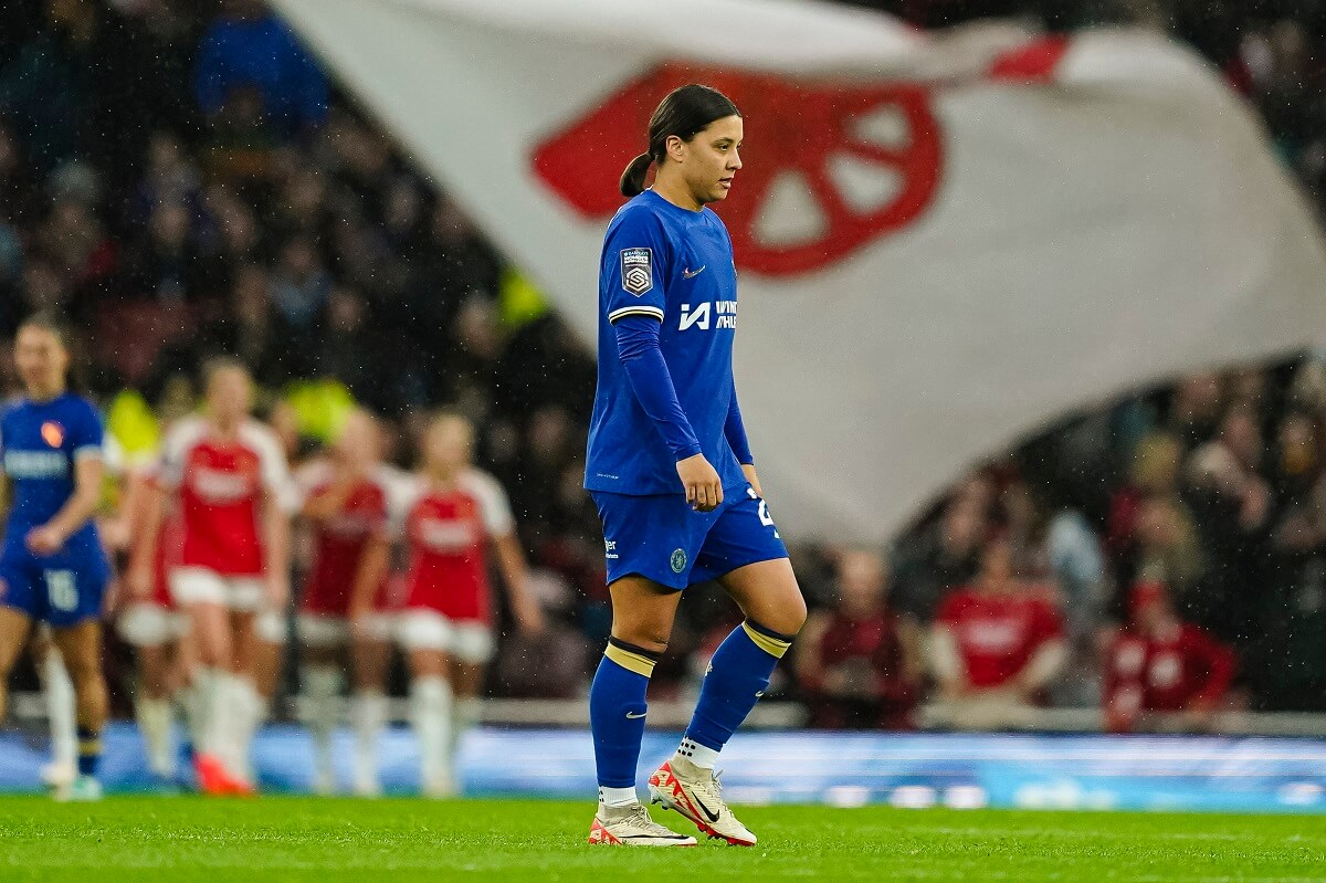 Chelsea captain Sam Kerr couldn't galvanise a response from her team in the defeat to Arsenal