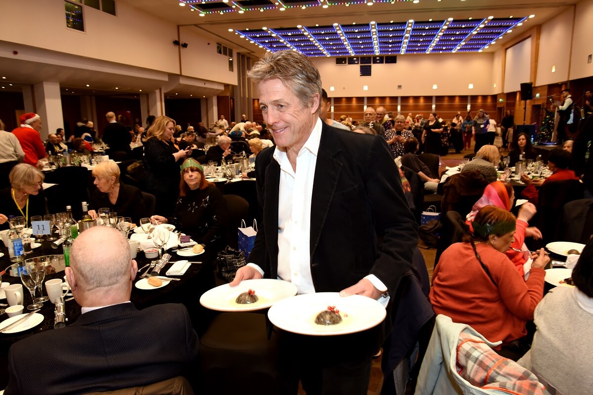 Hugh Grant joined our Big H&F Christmas Day Lunch to celebrate with hundreds of local residents