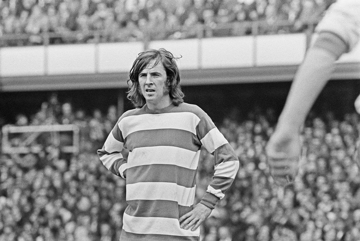 Stan Bowles during a QPR League Division Two match against Fulham on 28 April 1973 – the score was 2-0 to QPR
