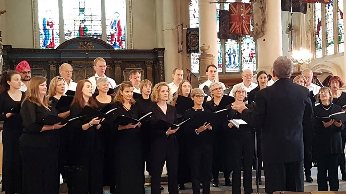 Addision Singers Chamber Choir in performance