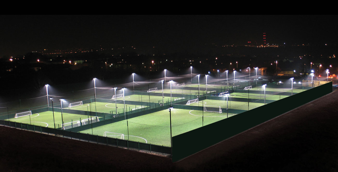 Free football pitches for residents open in White City | LBHF