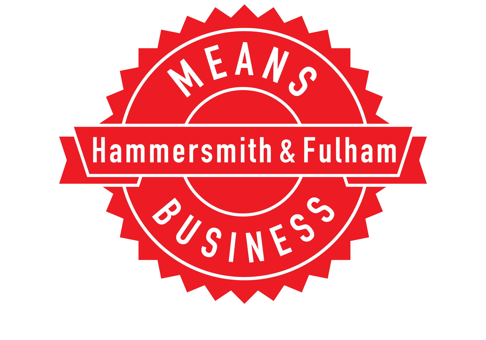 H&F Means Business logo