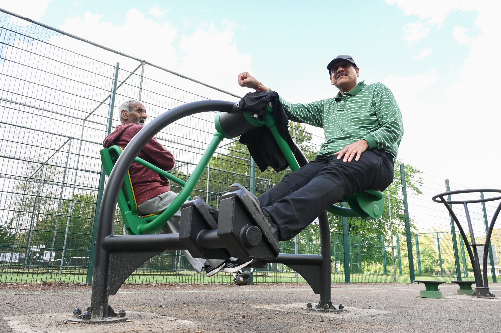 Outdoor gym on sale space