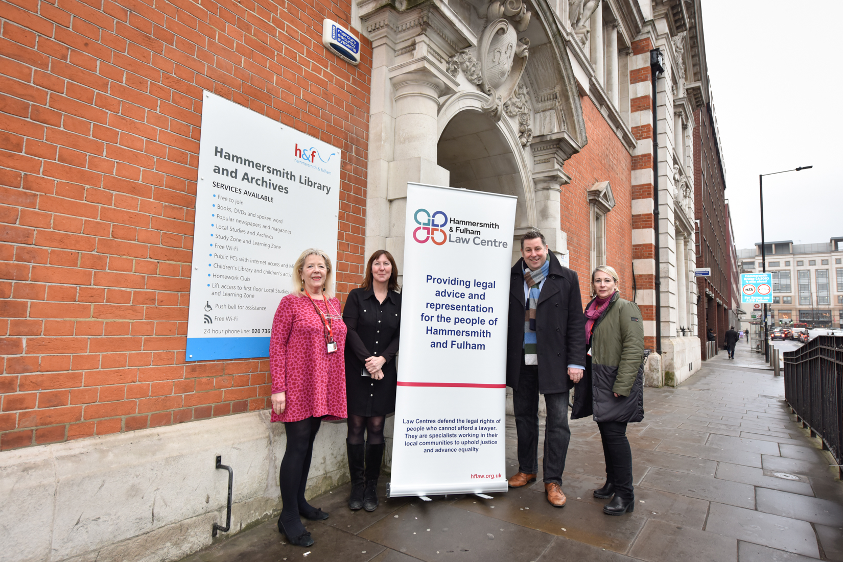 Joy As H F Law Centre Moves To Hammersmith Library Lbhf