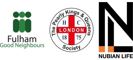 The nominated charities are Fulham Good Neighbours, The Pearly Kings & Kings Society and Nubian Life.