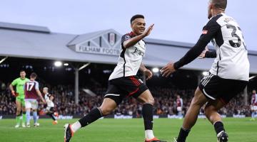 Rodrigo Muniz (left) was the star of Fulham's fightback in the last section of Saturday's match against Villa