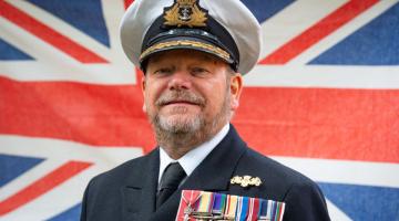 Resident in uniform at our 2023 Armed Forces Day