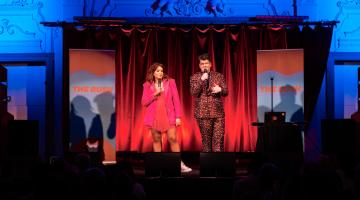 Two Hearts performing at The Bush Comedy Opening Gala at Bush Hall
