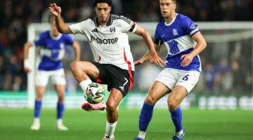 Raul Jimenez in action against Birmingham City