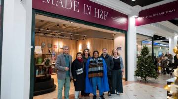 Featured traders outside Made In H&F, Hammersmith Broadway