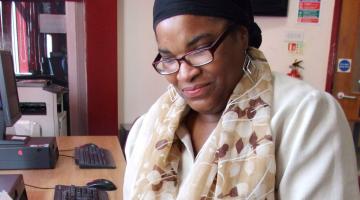Fulham resident Sharon Tomlin