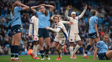Erin Cuthbert celebrates her winner