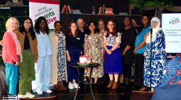 Parentsactive's steering group celebrate 25 years at Riverside Studios