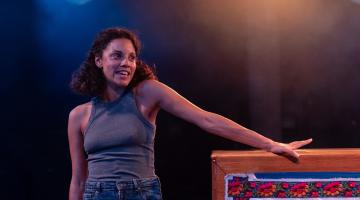 Anoushka Lucas in Elephant at Bush Theatre