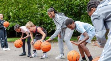 Basketball club at Summer in the City 2023