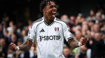 Kevin celebrates Fulham's late winner