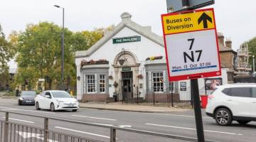 Buses will be on diversion during the works