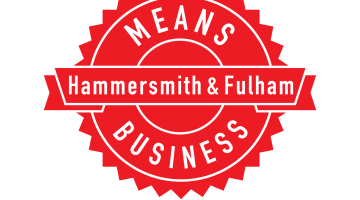 H&F Means Business logo