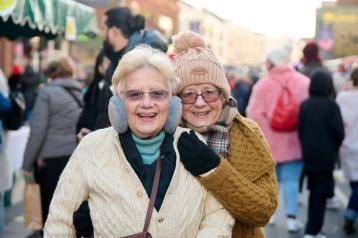 Residents wrapped up at our Hammersmith Winter Festival