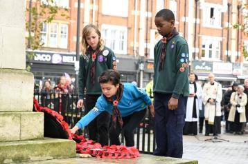 Shepherds Bush's Remembrance Sunday memorial service 2023