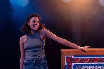 Anoushka Lucas in Elephant at Bush Theatre