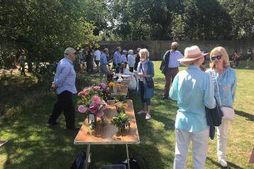 Chilli Fest inside Fulham Palace's walled garden