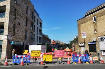 Greenside Road closure for Cadent Gas works