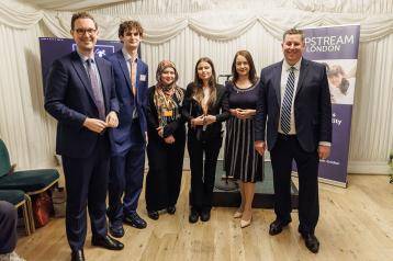 Group shot of Pathway Bond attendees at Parliament