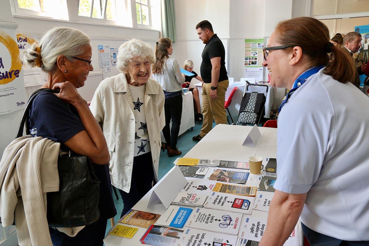 Residents visit The Creighton Centre's annual fun-filled health and wellbeing fair