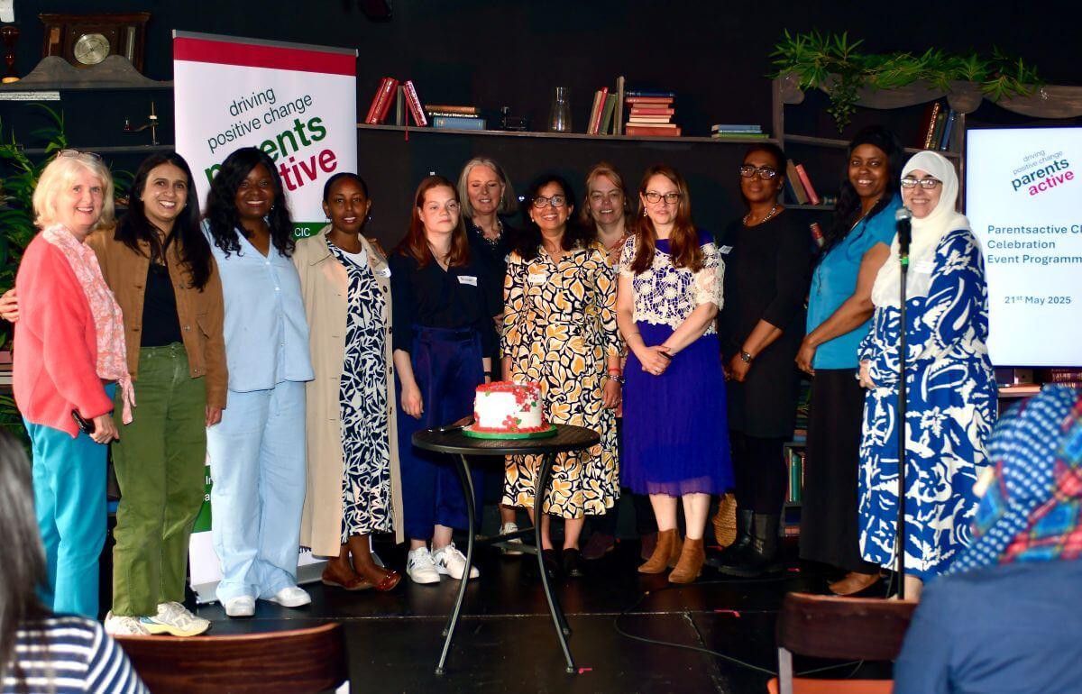 Parentsactive's steering group celebrate 25 years at Riverside Studios