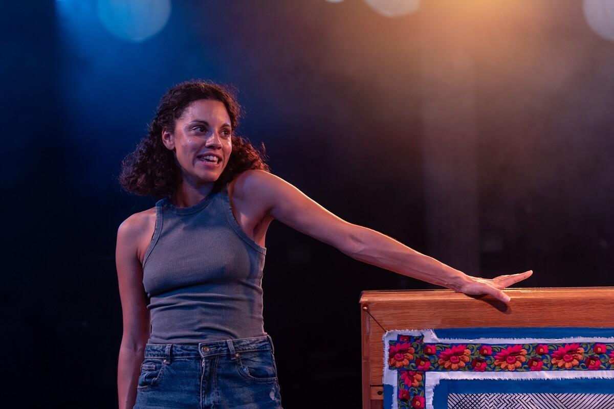 Anoushka Lucas in Elephant at Bush Theatre