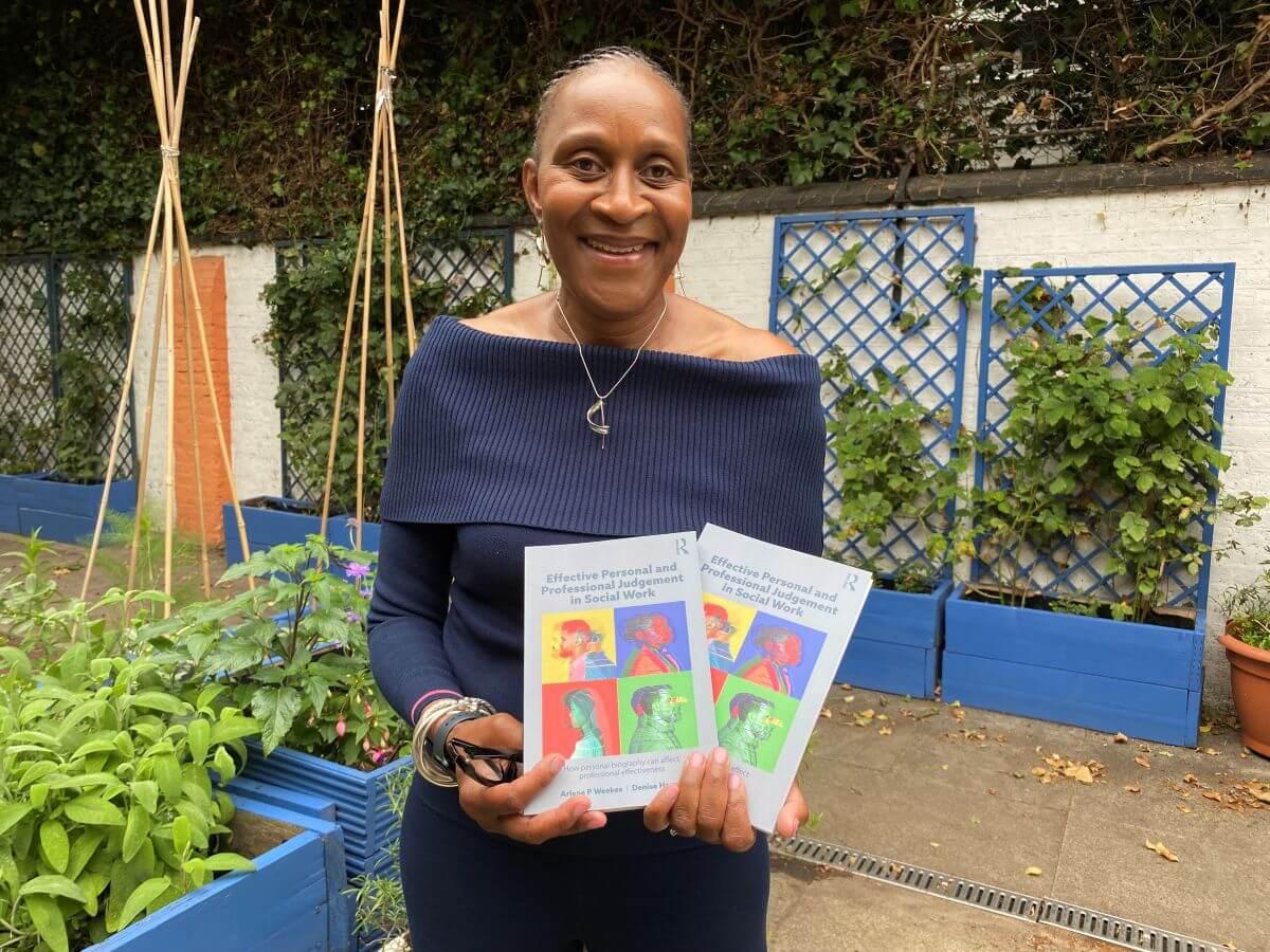 Dr Arlene Weekes with her debut launch