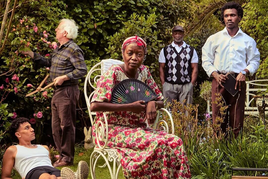 Cast of Miss Myrtle's Garden.