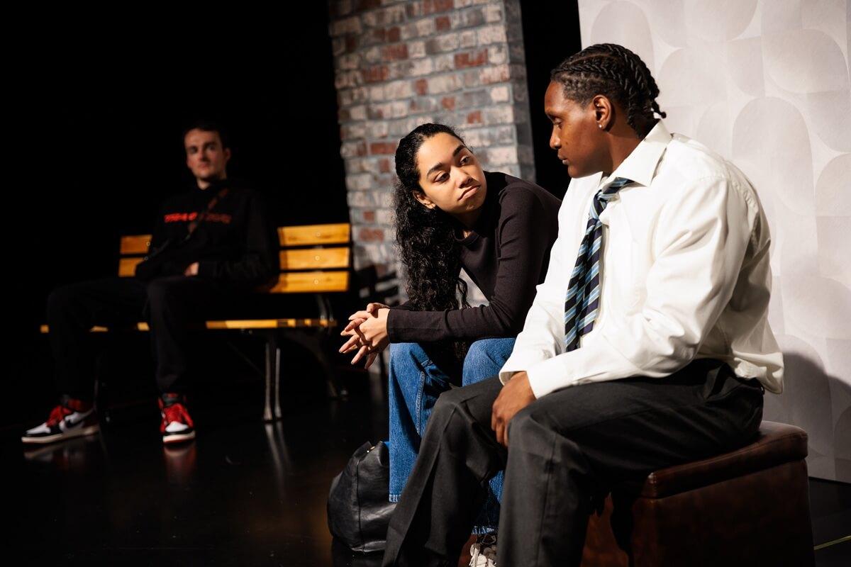 Cross the Line follows the story of Tyler (right) who becomes entangled with a charismatic older boy 'G' (left)