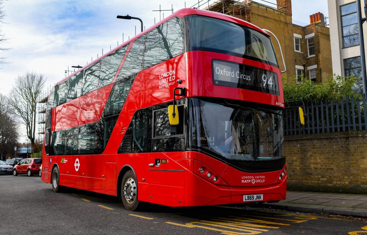 Route 94 electric bus