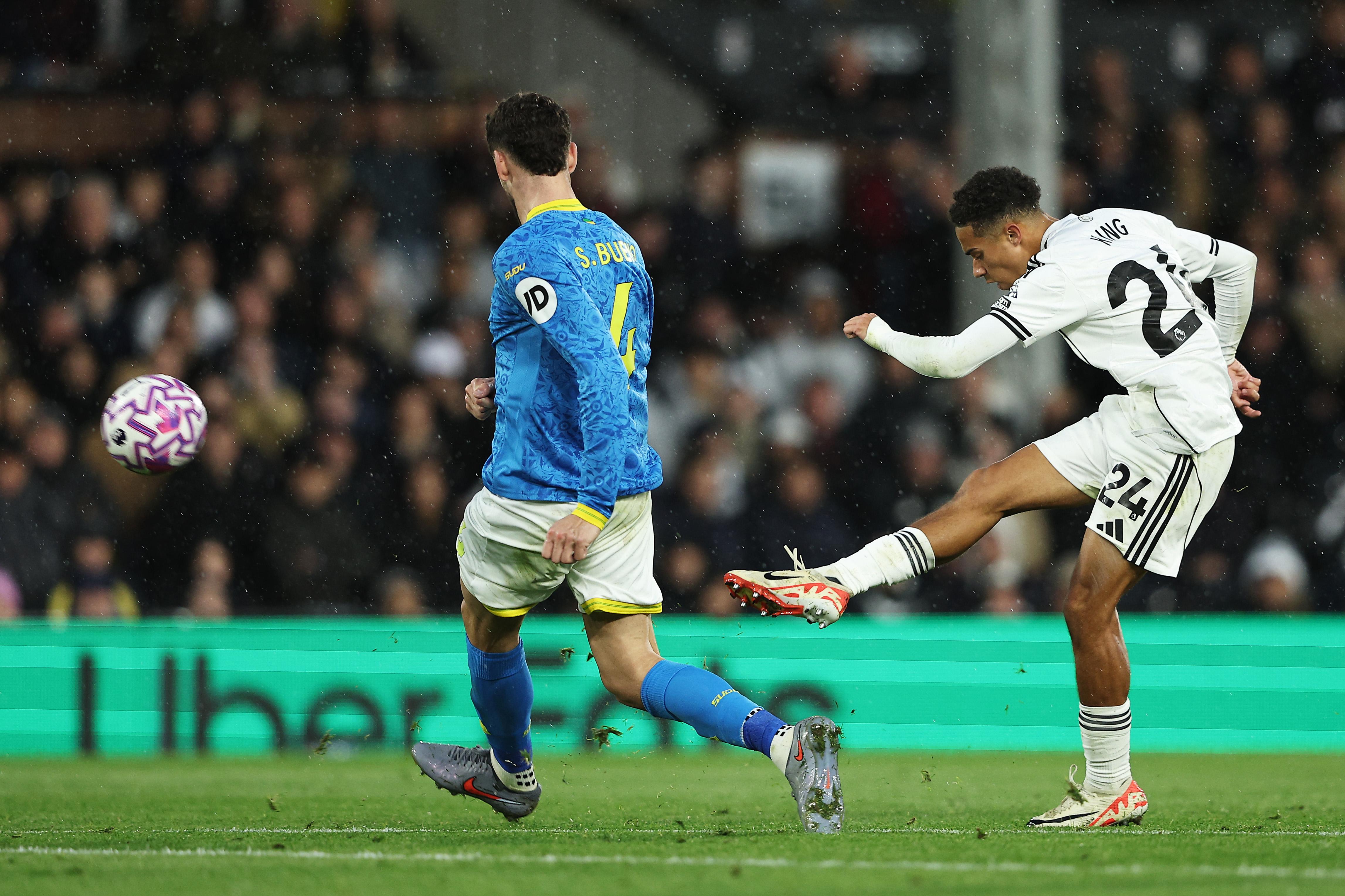 Josh king takes a shot