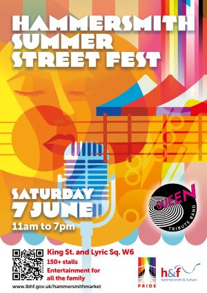 HHammersmith Summer Street Fest poster