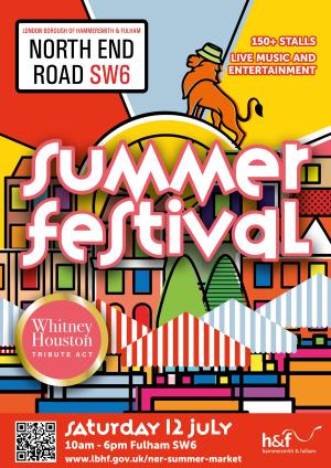 Nortnh End Road Summer Festival poster