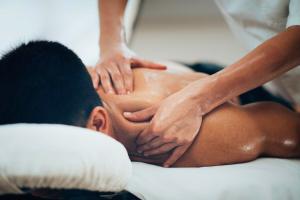 Person having a massage