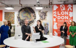 Phoebe Ho at the unveiling of the 2022 London Made Me pop-up store