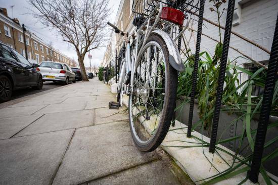 The new hangars will help residents store their bikes more safely