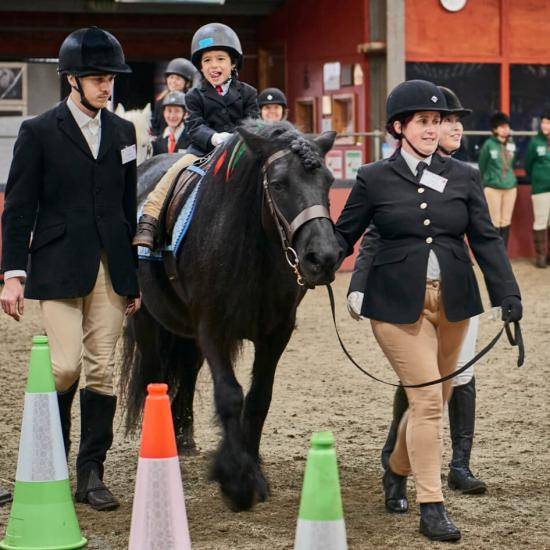 Equestrian joy in Wormwood Scrubs