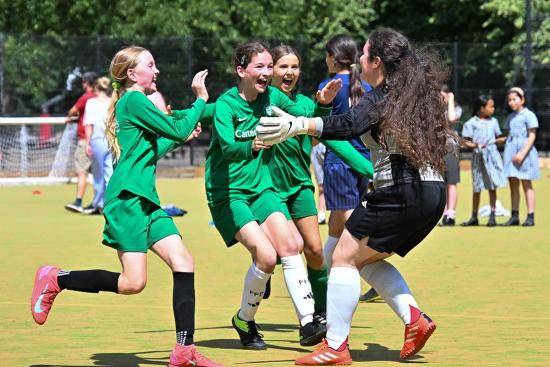 Penalty shoot-out celebrations