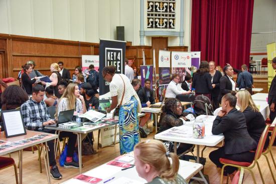 Employment and Skills Fair in Hammersmith Town Hall 2018