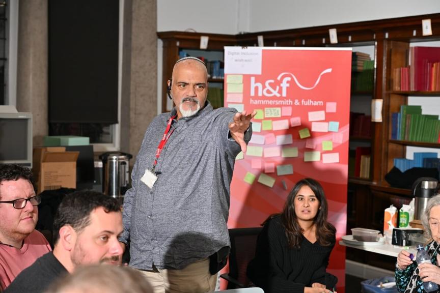 David Isaac, Co-Production Coordinator at H&F