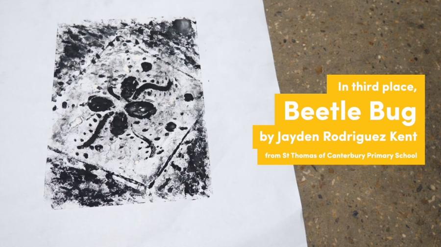 ‘Beetle Bug’ print by Jayden Rodriguez Kent